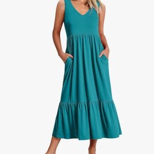 Casual summer dress midi/maxi dress